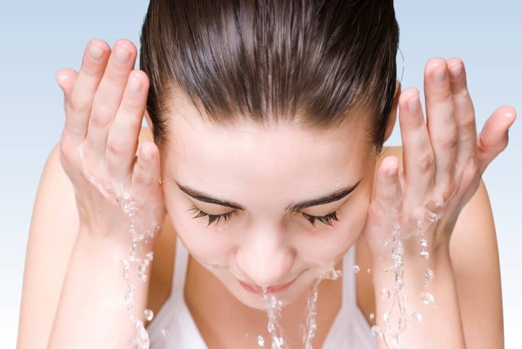 Hautreinigung ohne Wash-Out-Effekt
